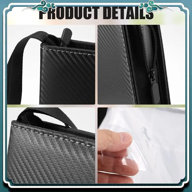 Reliable Trading Card Collection Binder 4 Pocket, Zip Card Binder Album,Card Case For Game/Football/Baseball Card
Reliable Trading Card Collection Binder 4 Pocket, Zip Card Binder Album,Card Case For Game/Football/Baseball Card