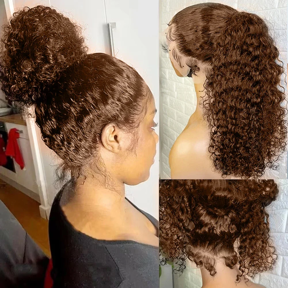 Long Glueless 180 Density Preplucked 26 inch Soft Brown Kinky Curly Lace Front Wig For Women Synthetic Natural Hairline BabyHair
Long Glueless 180 Density Preplucked 26 inch Soft Brown Kinky Curly Lace Front Wig For Women Synthetic Natural Hairline BabyHair