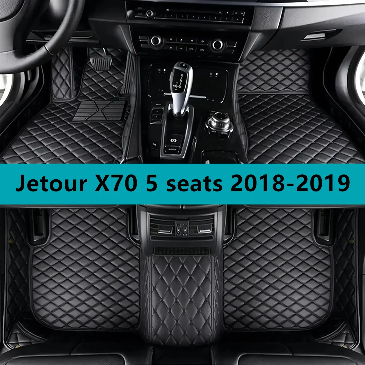 Full Set Car Floor Mats for Jetour X70 5 seats 2018-2019 Leather Floor Mats for Cars Mats Carpets Car Accessories
Full Set Car Floor Mats for Jetour X70 5 seats 2018-2019 Leather Floor Mats for Cars Mats Carpets Car Accessories