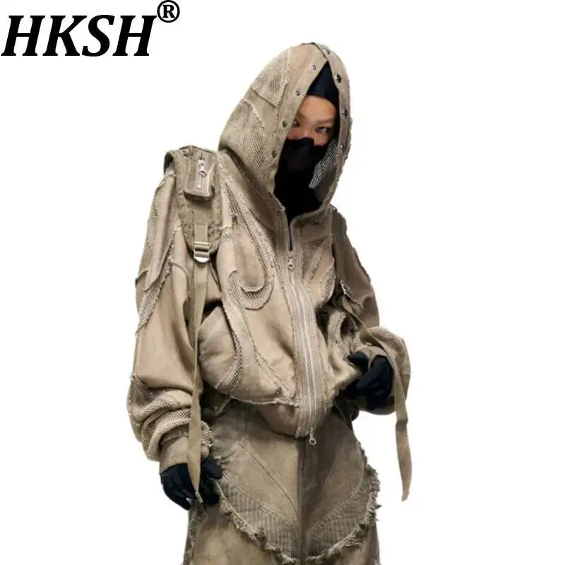 HKSH Spring Autumn New Men's Tide Dark Waste Land Hooded Destroy Texture Embroidery Hoodie Trendy Washed Punk Sweatshirt HK16710
HKSH Spring Autumn New Men's Tide Dark Waste Land Hooded Destroy Texture Embroidery Hoodie Trendy Washed Punk Sweatshirt HK16710