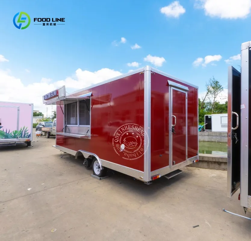 Affoorable 16ft Food Trailer Concession Trailer Food Trucks Mobile Food Trailer with Full Kitchen DOT Certificate
Affoorable 16ft Food Trailer Concession Trailer Food Trucks Mobile Food Trailer with Full Kitchen DOT Certificate