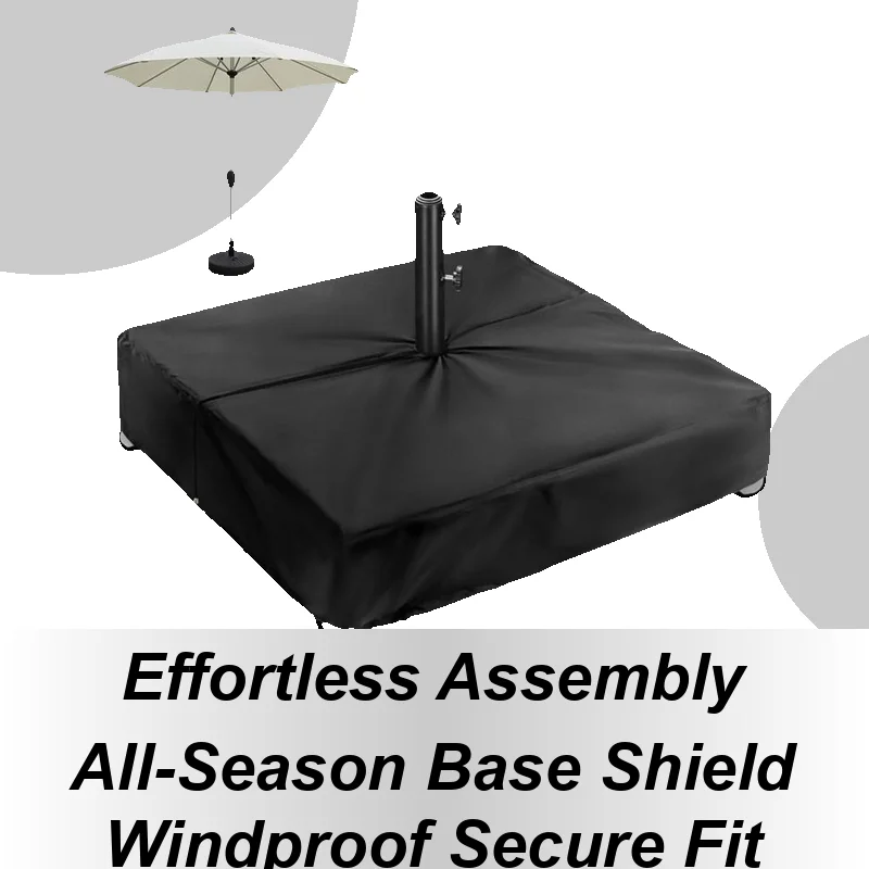 Patio Umbrella Base Cover Umbrella Stand Protector Cloth Bag Heavy Duty 600D Oxford Patio Dustproof Cloth for Backyard Pool Deck
Patio Umbrella Base Cover Umbrella Stand Protector Cloth Bag Heavy Duty 600D Oxford Patio Dustproof Cloth for Backyard Pool Deck