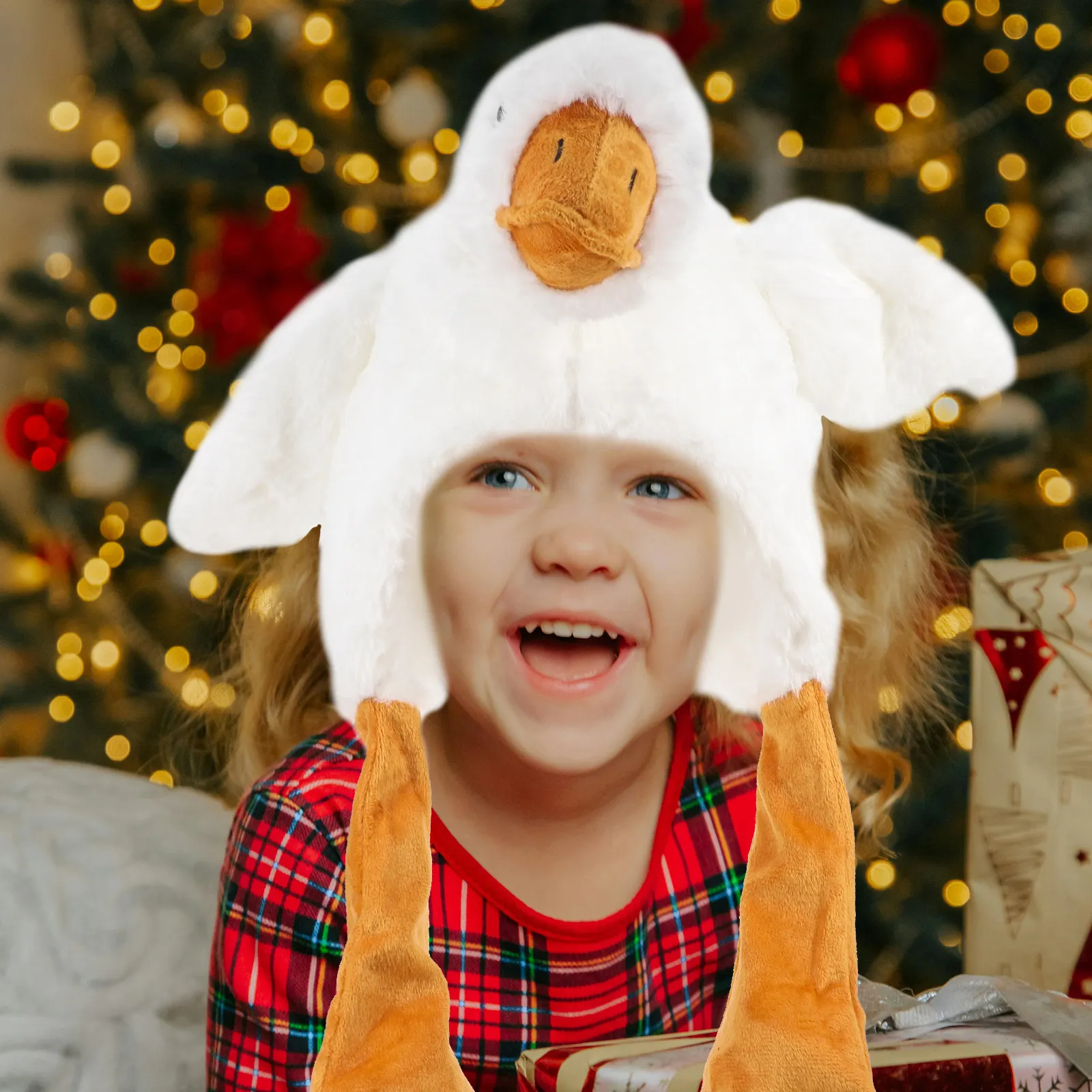 Goose Headgear Cute Stuffed Hedgear Adorable Large Soft Hugging Pillow Photo Prop for Kids Toddlers Baby Performances
Goose Headgear Cute Stuffed Hedgear Adorable Large Soft Hugging Pillow Photo Prop for Kids Toddlers Baby Performances