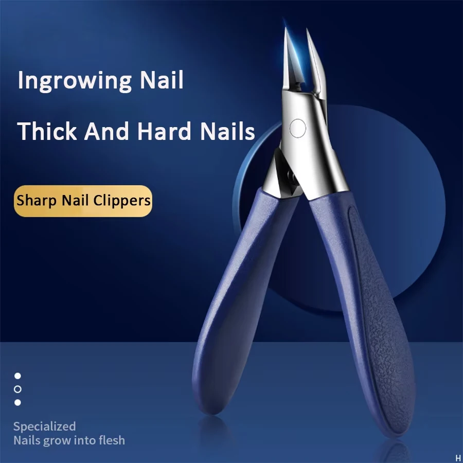 Angled Nail Clippers Ingrown Toenail Clipper for Thick Nails Slant Curved Blade Nail Cutters Ingrown Nail Pain Relief Tool
Angled Nail Clippers Ingrown Toenail Clipper for Thick Nails Slant Curved Blade Nail Cutters Ingrown Nail Pain Relief Tool
