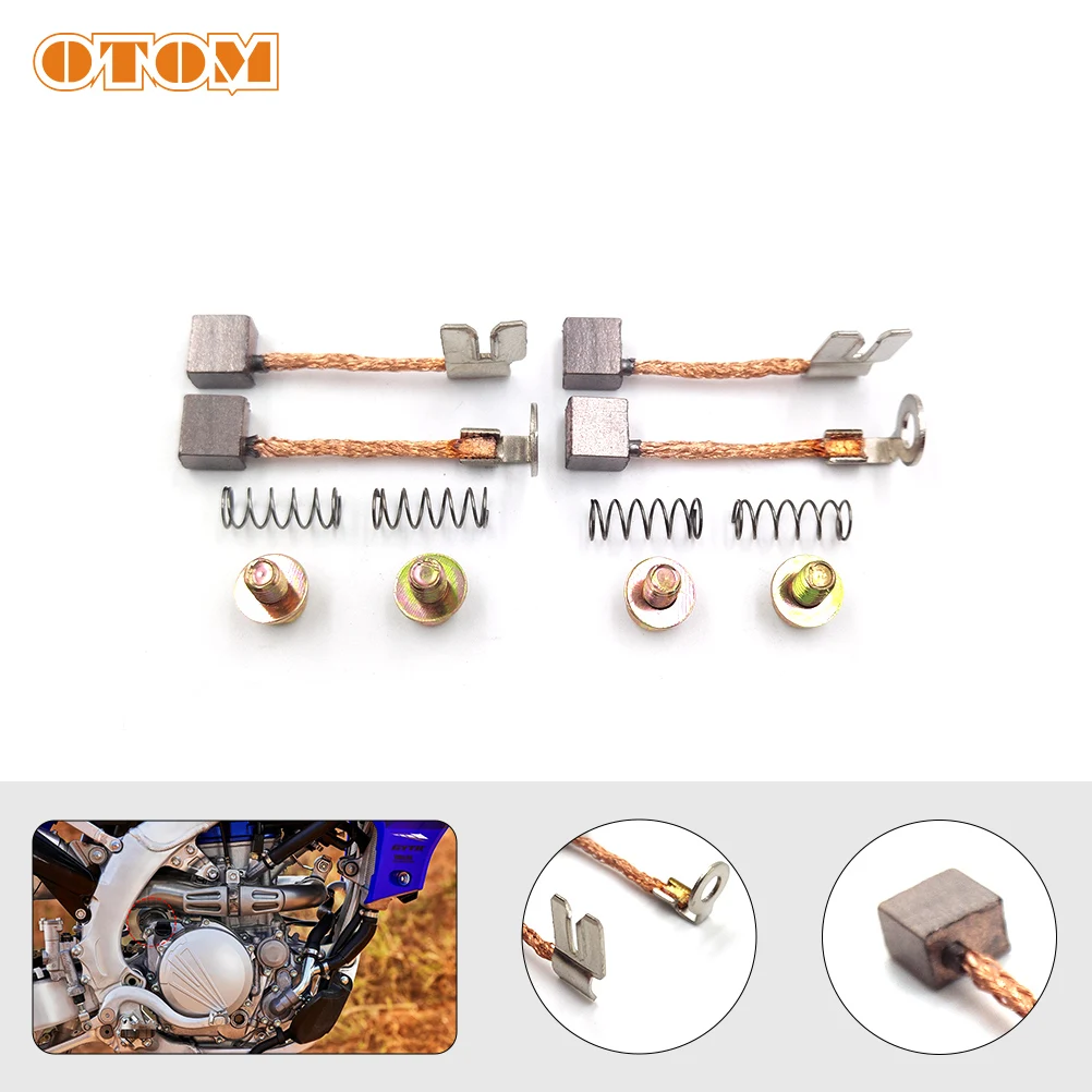 For Yamaha Motorcycle Starter Motor Carbon Brush Set YZ250F YZ450FX WR250F WR250FK WR450F Repair Clean Wire Terminal Accessories
For Yamaha Motorcycle Starter Motor Carbon Brush Set YZ250F YZ450FX WR250F WR250FK WR450F Repair Clean Wire Terminal Accessories