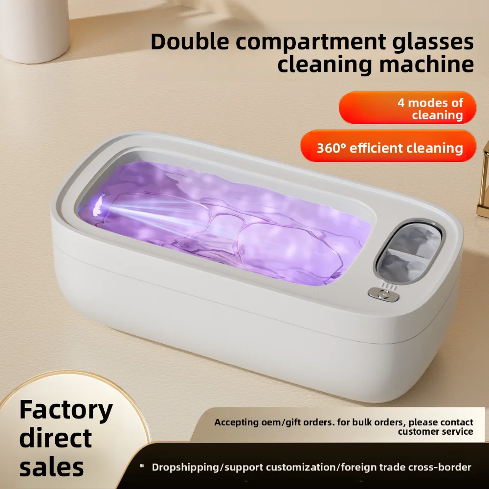 New Small Ultrasonic Cleaning Machine for Glasses, Contact Lenses and Braces Cleaning Tool
New Small Ultrasonic Cleaning Machine for Glasses, Contact Lenses and Braces Cleaning Tool