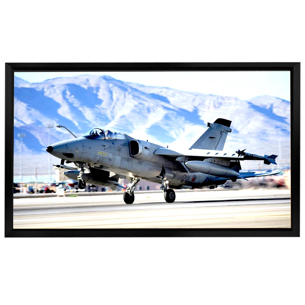 100 200 300 Inch Customized Size Projection Screen Ambient Light Mitigation Fixed Frame Projectors Screen
100 200 300 Inch Customized Size Projection Screen Ambient Light Mitigation Fixed Frame Projectors Screen