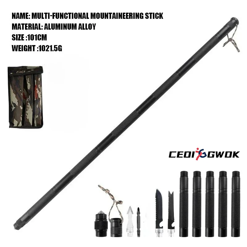 Многофункциональная трость CEOI GWOK, набор аксессуаров для кемпинга и улицы, складные и легкие треккинговые палки, походная палка
Многофункциональная трость CEOI GWOK, набор аксессуаров для кемпинга и улицы, складные и легкие треккинговые палки, походная палка