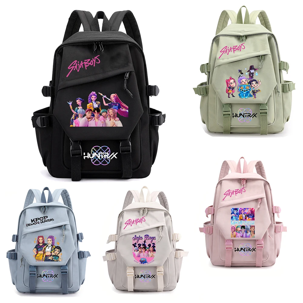 Kpop Demon Hunters Printing Cartoon Schoolbag Children Lovely Backpack Kids Gift Student Multifunctional and Stylish Backpack
Kpop Demon Hunters Printing Cartoon Schoolbag Children Lovely Backpack Kids Gift Student Multifunctional and Stylish Backpack