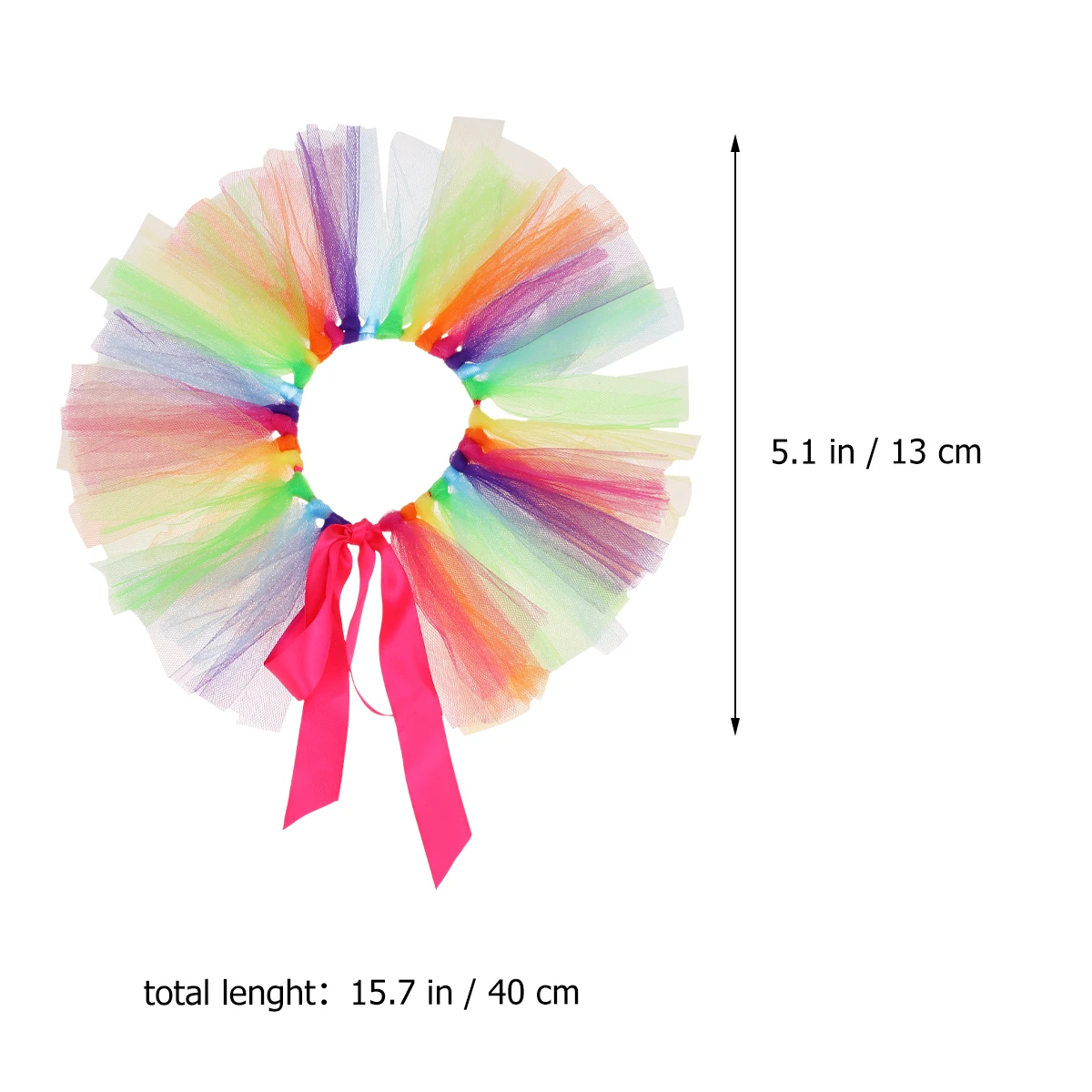 1pc Rainbow Gauze Skirt Cute Dog Dress Comfortable Pet Clothes Special Occasion Tutu Puppy Dress Stylish Dog Supplies
1pc Rainbow Gauze Skirt Cute Dog Dress Comfortable Pet Clothes Special Occasion Tutu Puppy Dress Stylish Dog Supplies