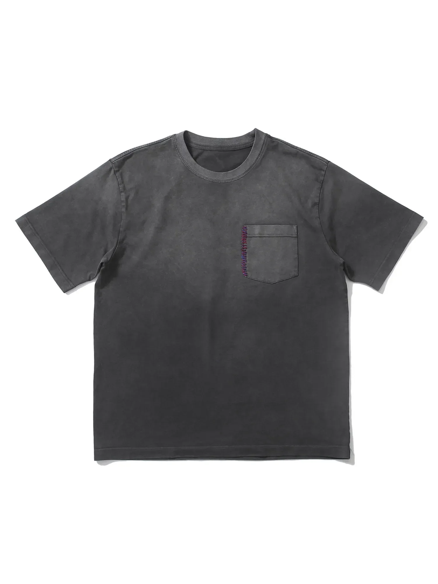 Heavy 350g Japanese washed and old summer loose round neck pure cotton T-shirt
Heavy 350g Japanese washed and old summer loose round neck pure cotton T-shirt