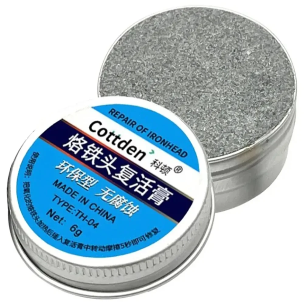Non-Corrosive Soldering Tip Repair Paste Oxidation Remover Reviving Cream for Soldering Iron Head
Non-Corrosive Soldering Tip Repair Paste Oxidation Remover Reviving Cream for Soldering Iron Head