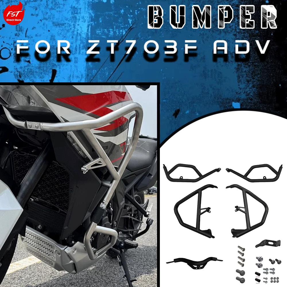 Three-Cylinder 703F Crash Bar, ADV Left & Right Engine Guard, ZT703F Upper & Lower Anti-Fall Protection Bar, OEM Bumper Guard
Three-Cylinder 703F Crash Bar, ADV Left & Right Engine Guard, ZT703F Upper & Lower Anti-Fall Protection Bar, OEM Bumper Guard