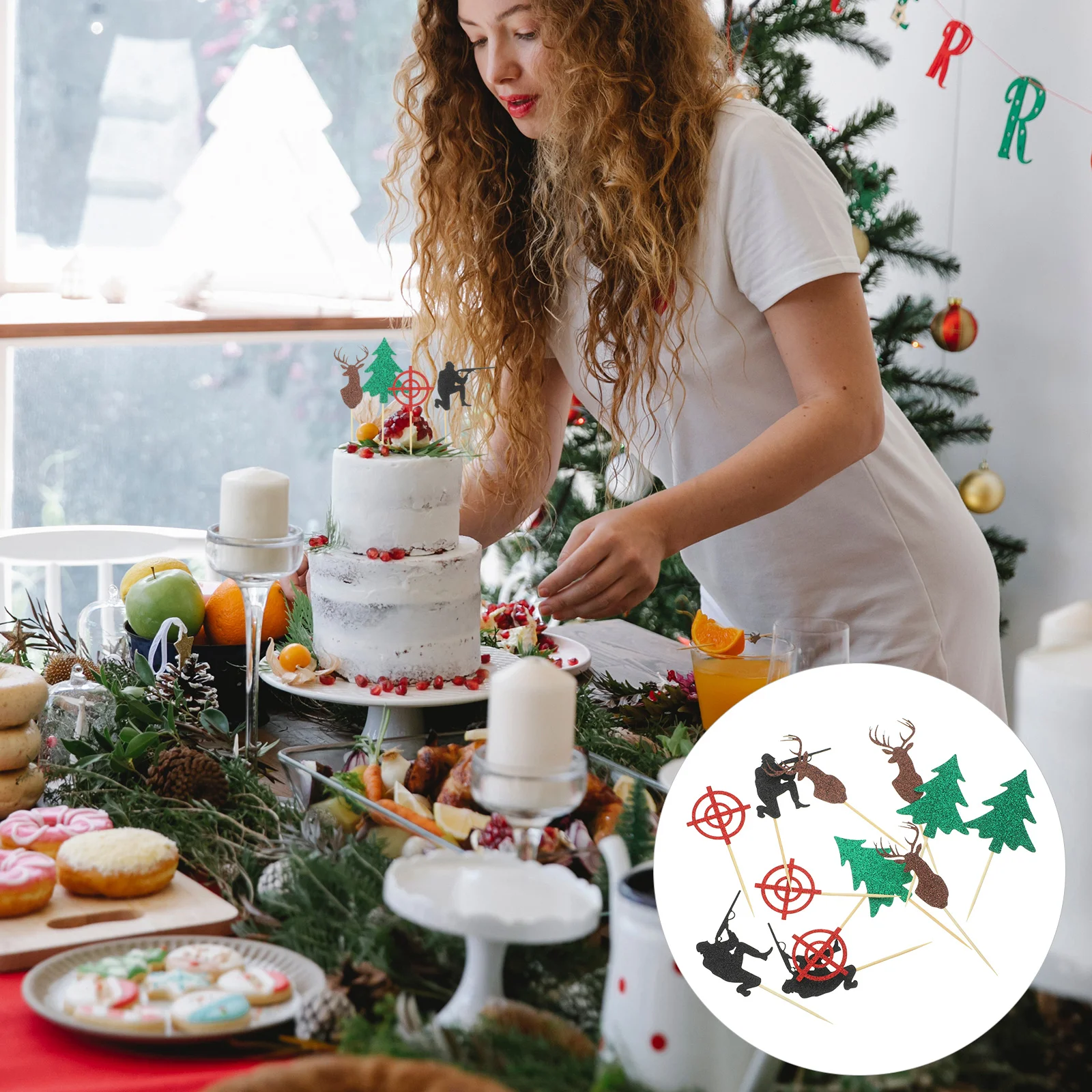 Birthday Party Decor Christmas Tree Cake Cupcake Topper Ocean Paper Themed Toppers
Birthday Party Decor Christmas Tree Cake Cupcake Topper Ocean Paper Themed Toppers