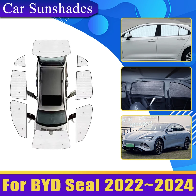 Car Covers Full Coverage Sunshade For BYD Seal Atto 4 2022~2024 Window Windshield Sunshade Protect Sun Shade Anti-UV Accessories
Car Covers Full Coverage Sunshade For BYD Seal Atto 4 2022~2024 Window Windshield Sunshade Protect Sun Shade Anti-UV Accessories