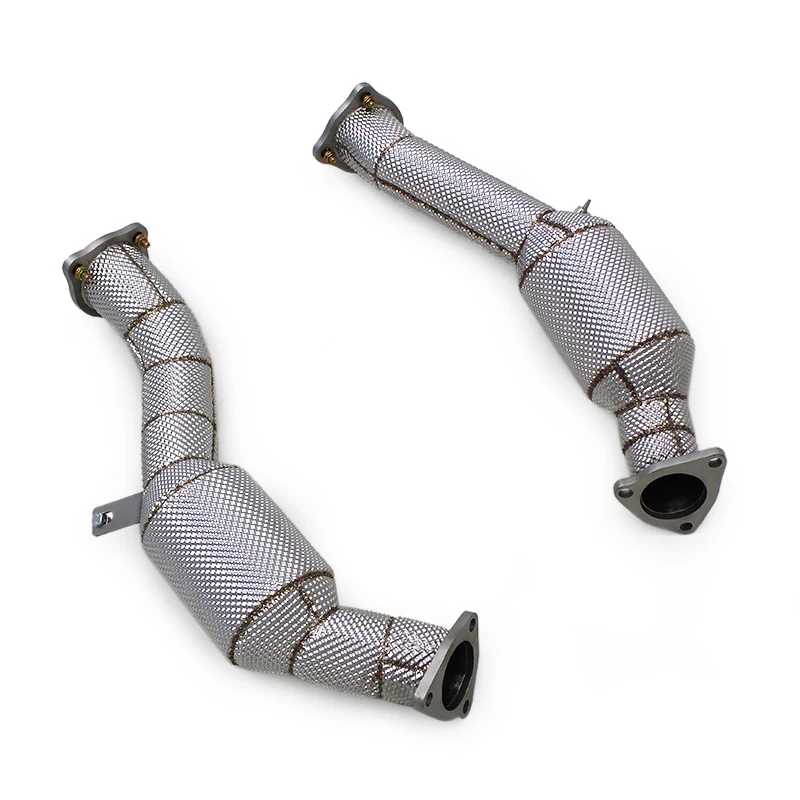 OEM Stainless Steel Downpipe for Audi Q7 2010-2024 Heat Shield Front Tube Catted Exhaust Pipes
OEM Stainless Steel Downpipe for Audi Q7 2010-2024 Heat Shield Front Tube Catted Exhaust Pipes