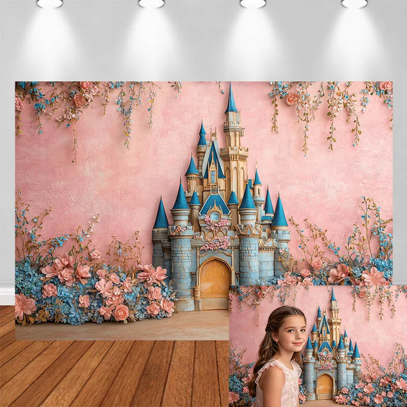 LS Photography Backdrop Fairy tale Castle Pink Girl Floral Decor Birthday Cake Smash Baby Shower Kids Portrait Photo Background
LS Photography Backdrop Fairy tale Castle Pink Girl Floral Decor Birthday Cake Smash Baby Shower Kids Portrait Photo Background