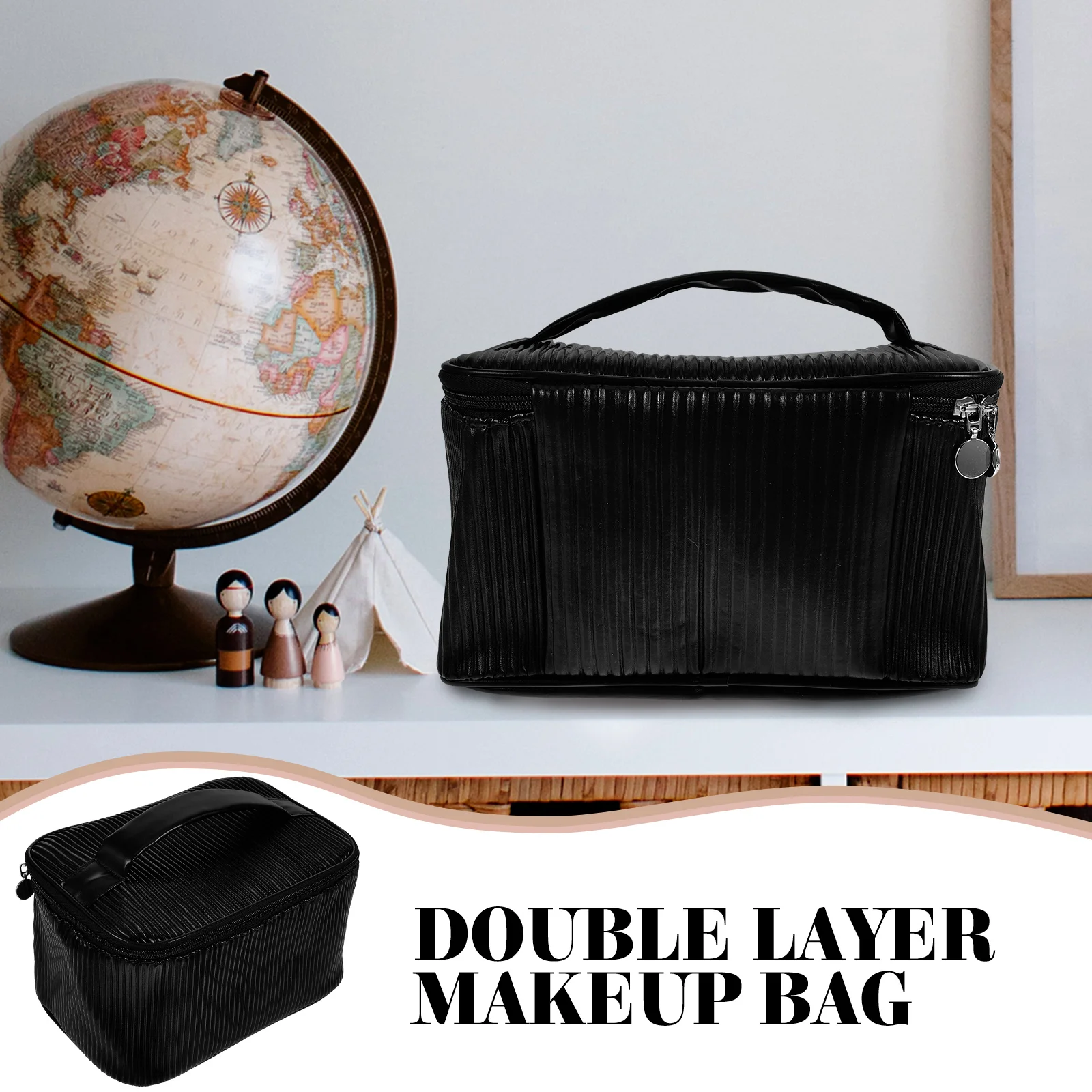 Large Capacity Bag Makeup Organizer Toiletry Bag Travel Toiletry Pouch For Women With Zippered Pockets
Large Capacity Bag Makeup Organizer Toiletry Bag Travel Toiletry Pouch For Women With Zippered Pockets