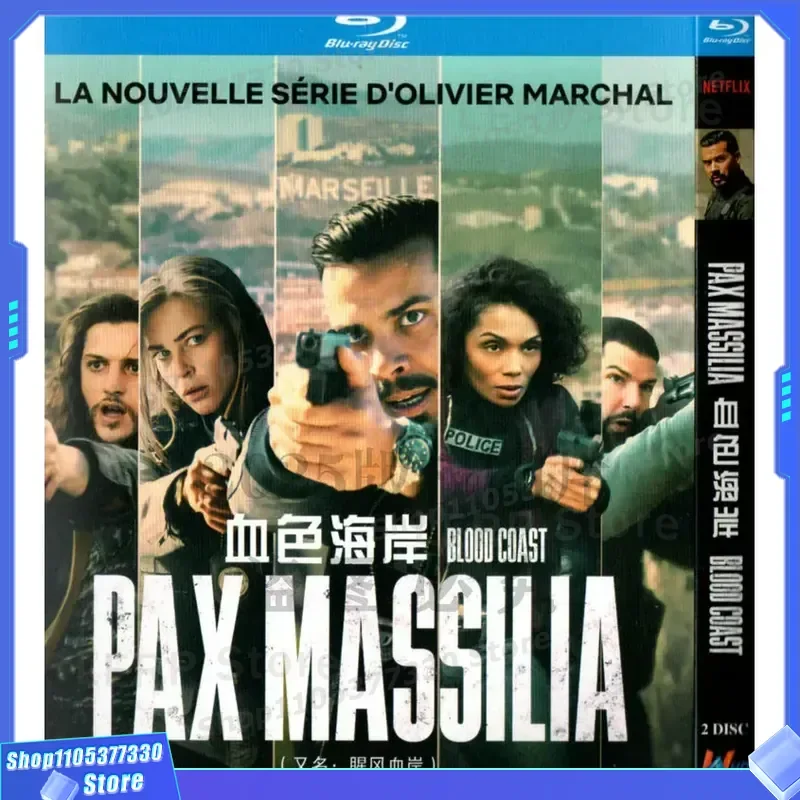French Action Crime TV Series Scarlet Coast BD Blu-ray High Definition 4 Disc
French Action Crime TV Series Scarlet Coast BD Blu-ray High Definition 4 Disc