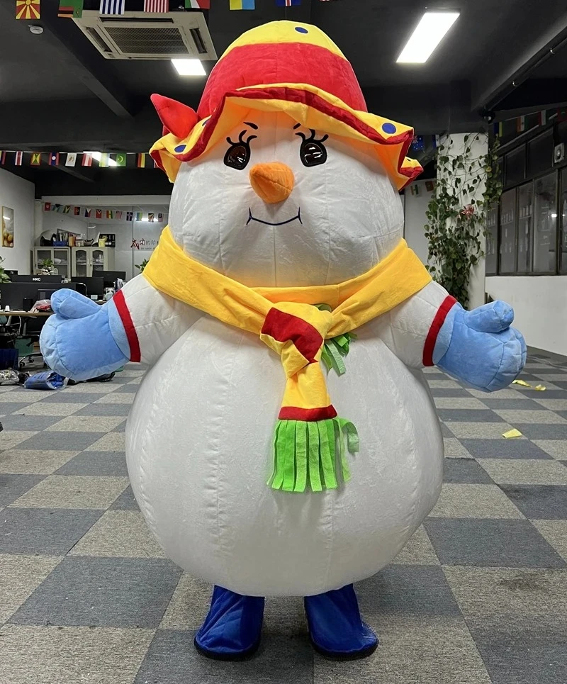 2m/2.6m Cute Inflatable Snowman Costume for Christmas and New Year Entertainments Full Body Halloween Carnival Adult Party
2m/2.6m Cute Inflatable Snowman Costume for Christmas and New Year Entertainments Full Body Halloween Carnival Adult Party