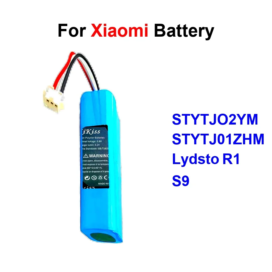 Аккумулятор высокой емкости STYTJ01ZHM STYTJO2YM S9 3600-8200 мАч для роботов Xiaomi 1C 3C Lydsto Mijia Viomi Robot Plus Pro Max
Аккумулятор высокой емкости STYTJ01ZHM STYTJO2YM S9 3600-8200 мАч для роботов Xiaomi 1C 3C Lydsto Mijia Viomi Robot Plus Pro Max