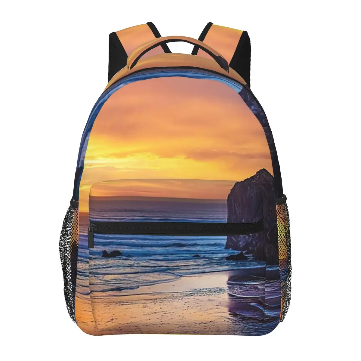 Haystack Rock Sunset, Cannon Beach OR Backpack Hot Sale Daypack Children BookBag School Bag Shoulder Bags for Men Women
Haystack Rock Sunset, Cannon Beach OR Backpack Hot Sale Daypack Children BookBag School Bag Shoulder Bags for Men Women