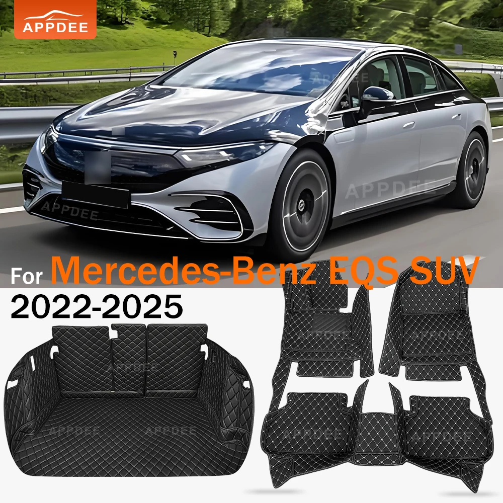 Автомобильные коврики APPDEE для Mercedes-Benz EQS SUV 5/7-местный 2022-2025, коврики в багажник, подкладки для ног, аксессуары для интерьера
Автомобильные коврики APPDEE для Mercedes-Benz EQS SUV 5/7-местный 2022-2025, коврики в багажник, подкладки для ног, аксессуары для интерьера