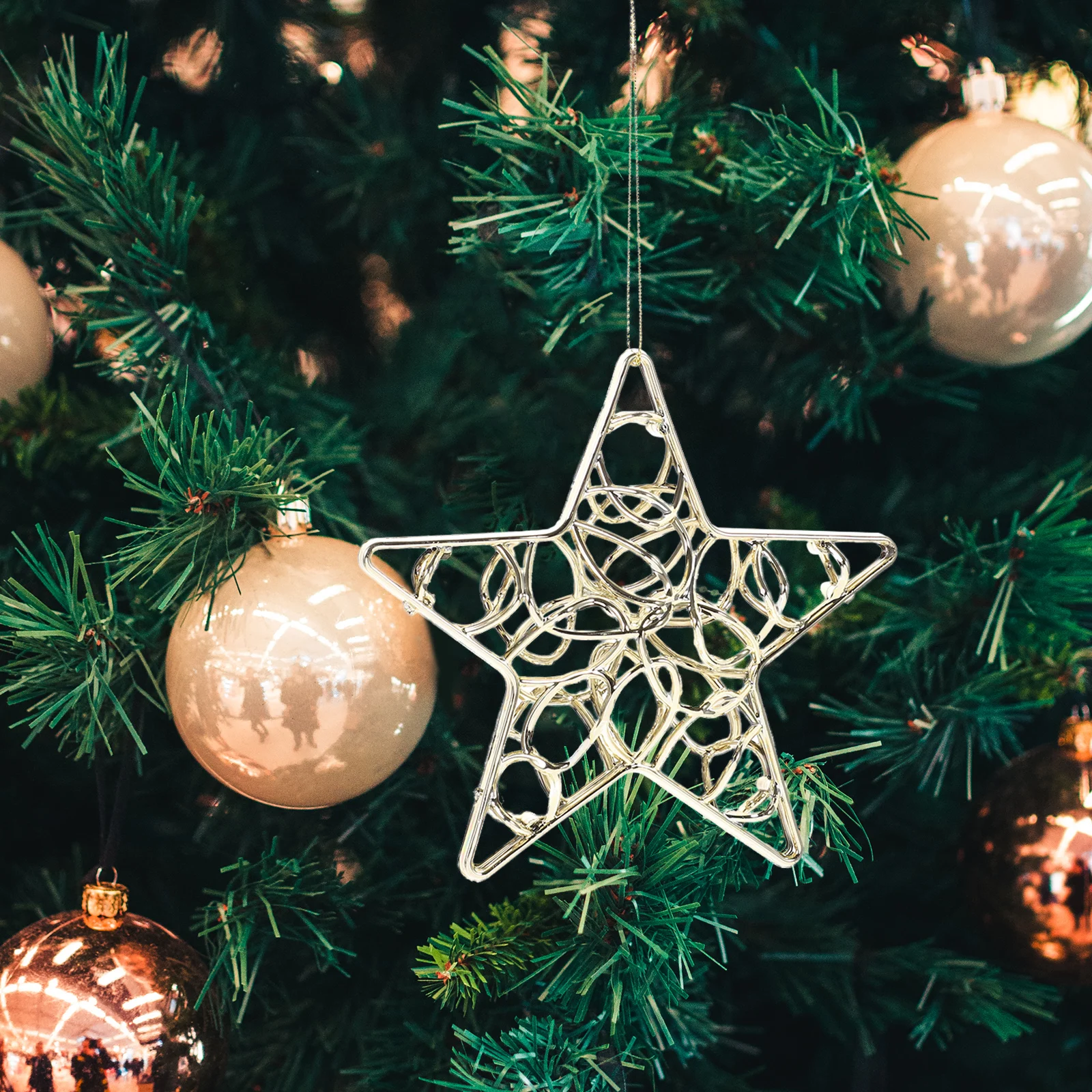6 Pcs Star Pendant Xmas Tree Decor Snowflake Hanging nament Holiday Charm DIY Jewelry Christmas UniqueDecoration Christmas Party
6 Pcs Star Pendant Xmas Tree Decor Snowflake Hanging nament Holiday Charm DIY Jewelry Christmas UniqueDecoration Christmas Party