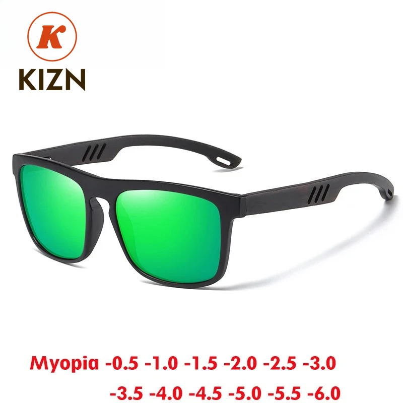 KIZN Bamboo Wood Men Myopia Sunglasses Square Women Polarization Prescription Optics Glasses UV400 Optics Eyewear -0.50 to -10
KIZN Bamboo Wood Men Myopia Sunglasses Square Women Polarization Prescription Optics Glasses UV400 Optics Eyewear -0.50 to -10