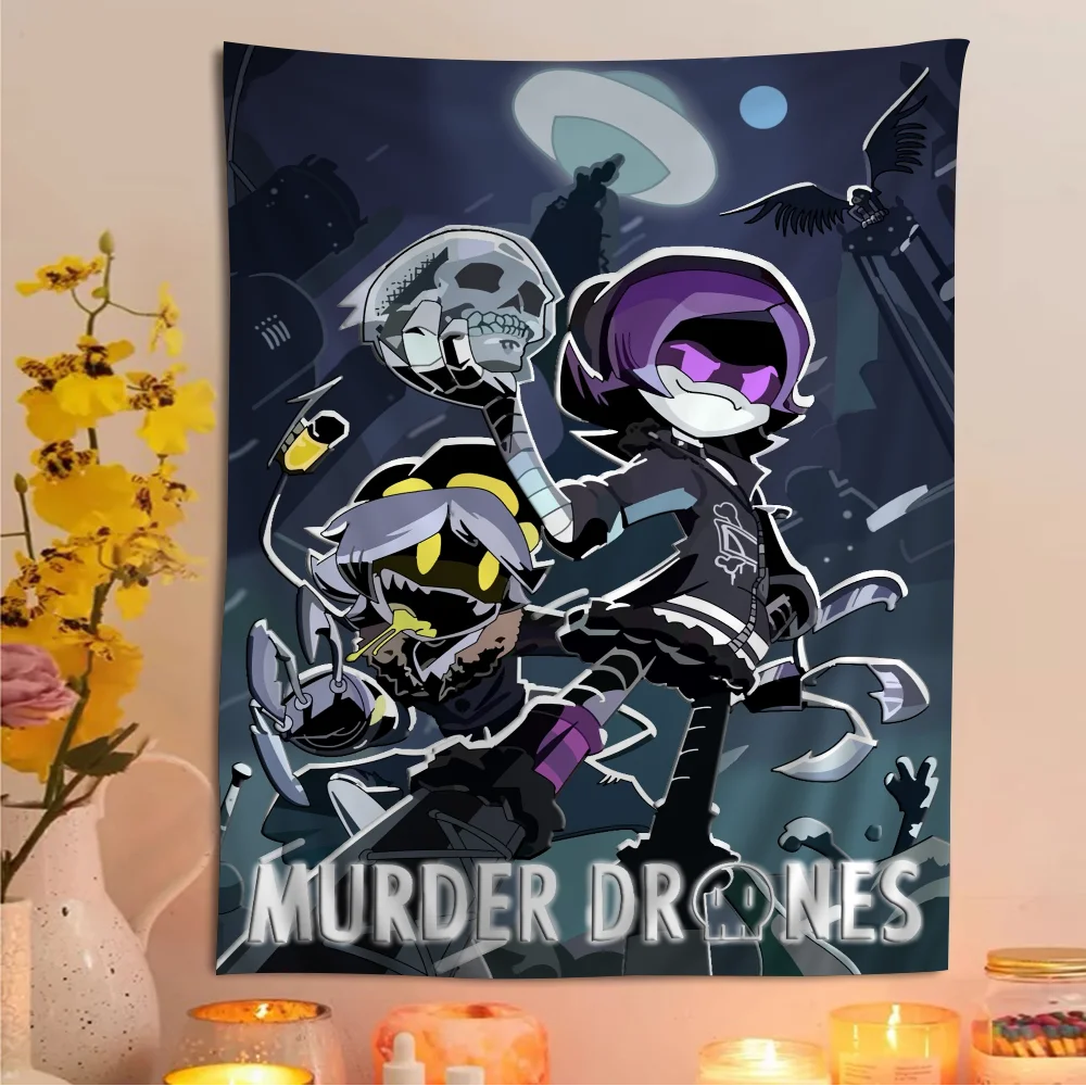 M-Murder Drones Wall Tapestry Bohemian Wall Tapestries Mandala Wall Hanging Home Decor
M-Murder Drones Wall Tapestry Bohemian Wall Tapestries Mandala Wall Hanging Home Decor