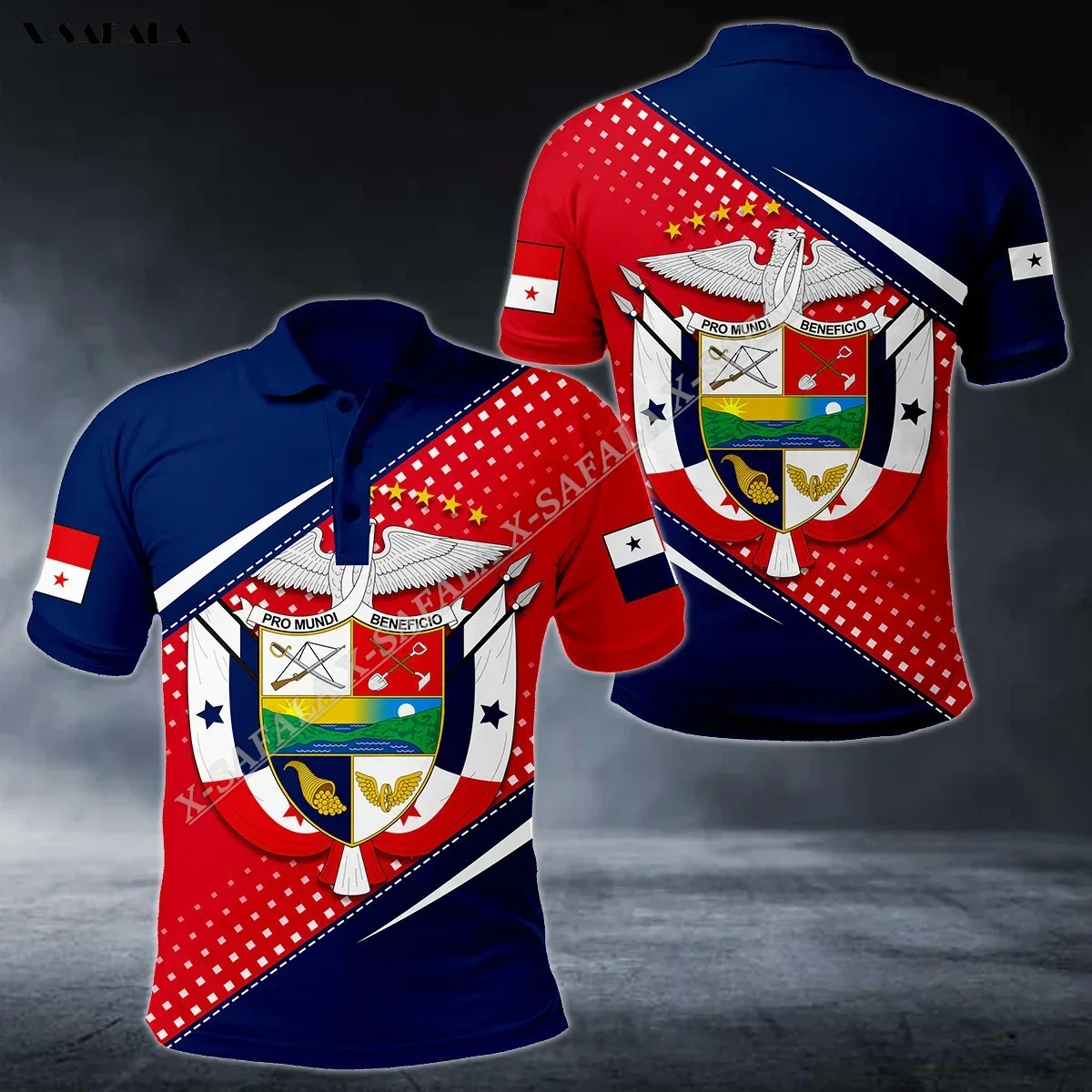 Panama Line Square Pattern Latin America Flag 3D Print Men Polo Shirt Collar Short Sleeve Breathable Casual Tee Top
Panama Line Square Pattern Latin America Flag 3D Print Men Polo Shirt Collar Short Sleeve Breathable Casual Tee Top