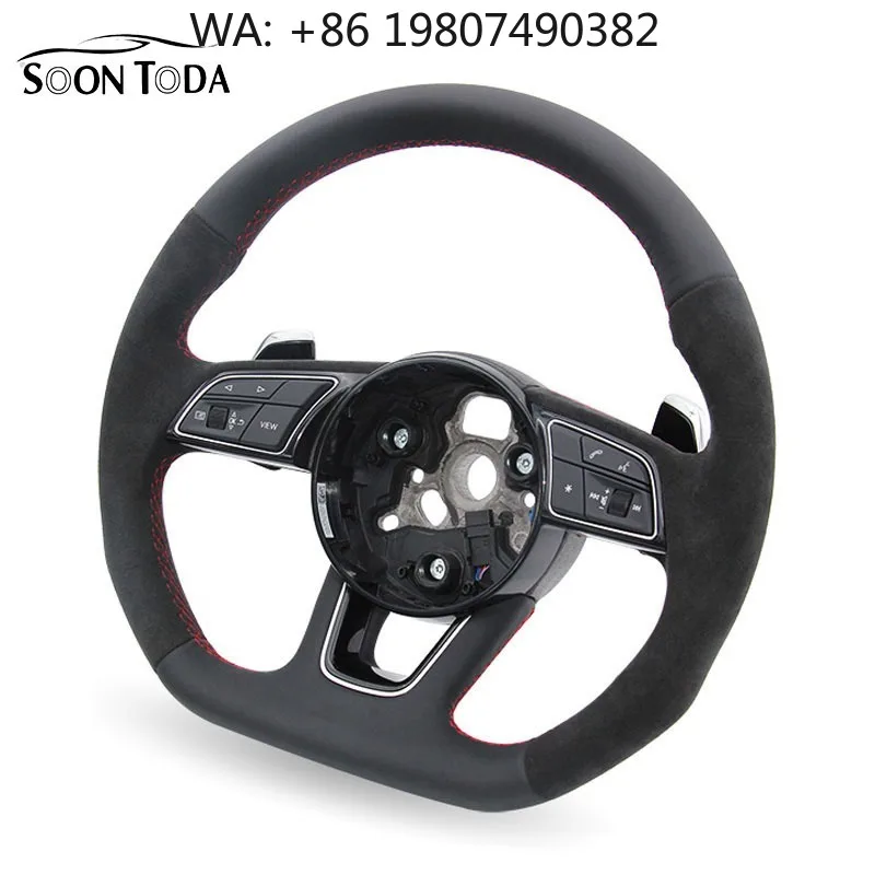 Multi-spoke Ergonomic Grip Carbon Fiber Sport Steering Wheel Custom Leather Trim Aftermarket Refit For Multi-gen Mid-size Luxury
Multi-spoke Ergonomic Grip Carbon Fiber Sport Steering Wheel Custom Leather Trim Aftermarket Refit For Multi-gen Mid-size Luxury