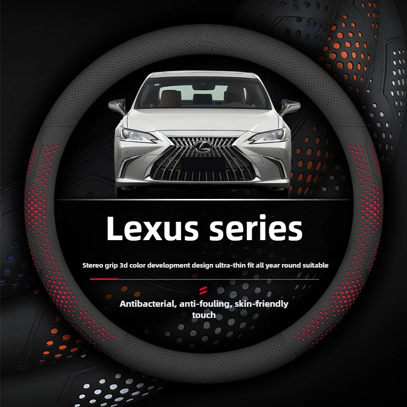 New style Leather Car Steering Wheel Cover for Lexus TX LM LBX GX ES RZ 450e RX NX LX UX300e LS LC500 IS RC F LS500 GX460 RC
New style Leather Car Steering Wheel Cover for Lexus TX LM LBX GX ES RZ 450e RX NX LX UX300e LS LC500 IS RC F LS500 GX460 RC