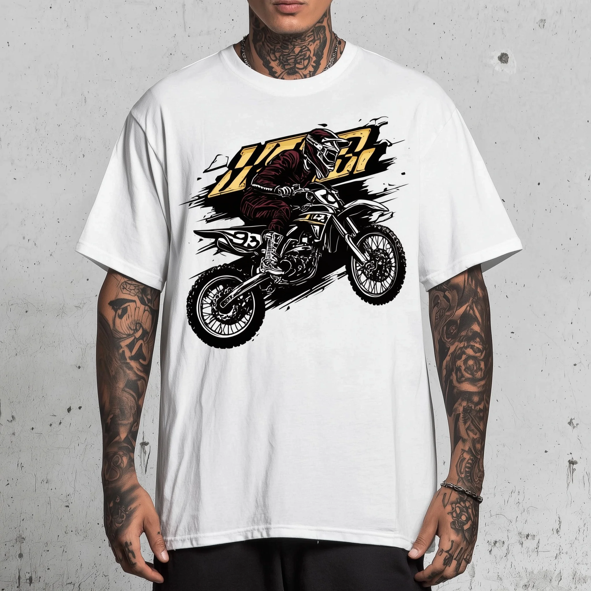 Teevo Men's Short Sleeve T-Shirt Motorcycle Rider Graphic Print Casual Daily Wear
Teevo Men's Short Sleeve T-Shirt Motorcycle Rider Graphic Print Casual Daily Wear