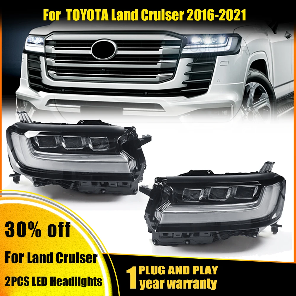 Фара для TOYOTA Land Cruiser, светодиодная фара 2016 2017, 2018-2021, фары DRL, указатель поворота, дальний свет, проектор «ангельский глаз»
Фара для TOYOTA Land Cruiser, светодиодная фара 2016 2017, 2018-2021, фары DRL, указатель поворота, дальний свет, проектор «ангельский глаз»