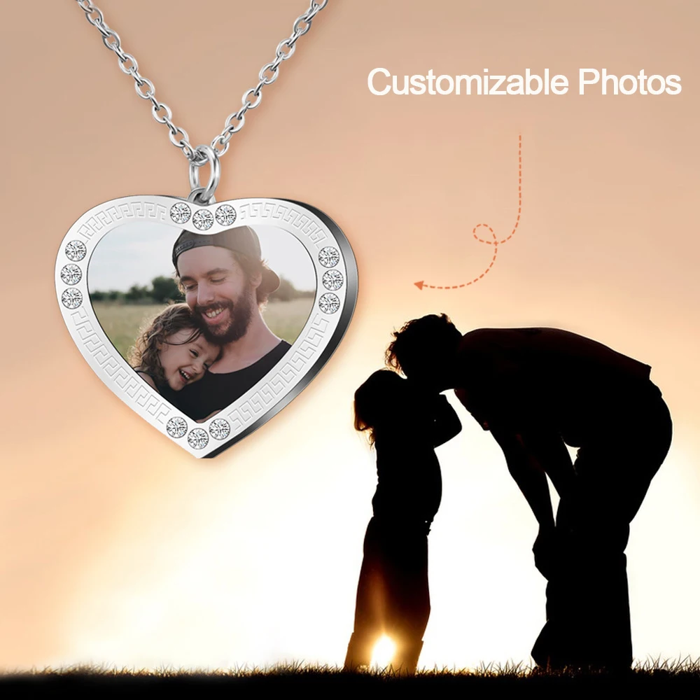 Спрос с принтом, ожерелье с фотографией на заказ, персонализированное изображение, индивидуальный подарок для мужчин и женщин, цепочка из нержавеющей стали, ожерелье в форме сердца, ювелирные изделия
Спрос с принтом, ожерелье с фотографией на заказ, персонализированное изображение, индивидуальный подарок для мужчин и женщин, цепочка из нержавеющей стали, ожерелье в форме сердца, ювелирные изделия