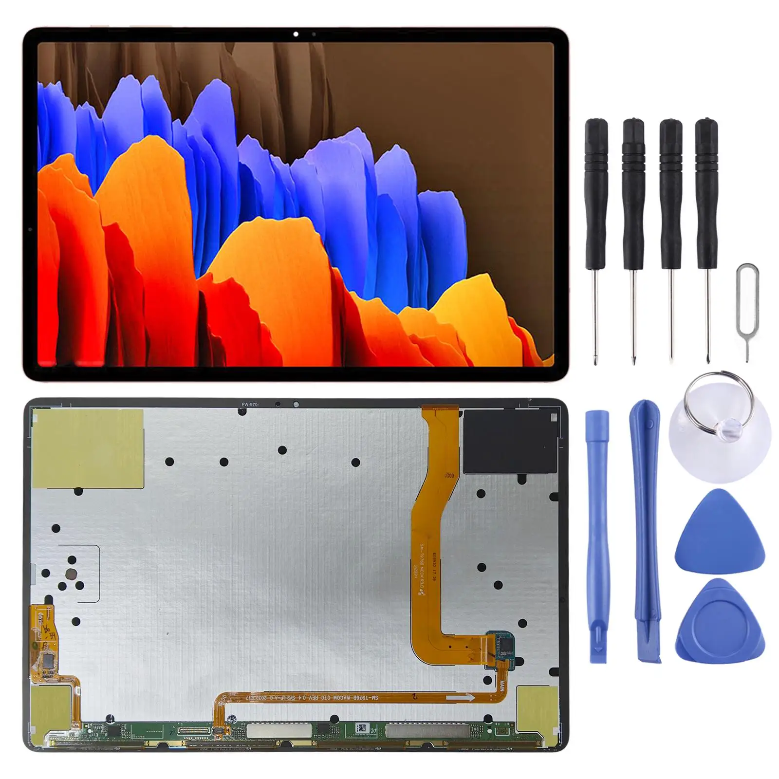 AMOLED Display LCD Screen for Samsung Galaxy Tab S7+ SM-T970 with Digitizer Full Assembly
AMOLED Display LCD Screen for Samsung Galaxy Tab S7+ SM-T970 with Digitizer Full Assembly