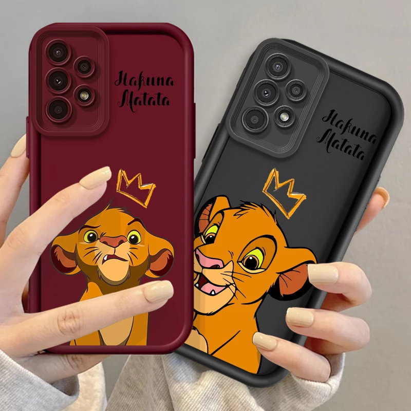 Disney Lion King Cute For Samsung A73 A71 A54 A53 A52 A51 A33 A32 A21S A14 A13 A12 A25 A04 A05 5G Eye Ladder TPU Phone Case
Disney Lion King Cute For Samsung A73 A71 A54 A53 A52 A51 A33 A32 A21S A14 A13 A12 A25 A04 A05 5G Eye Ladder TPU Phone Case