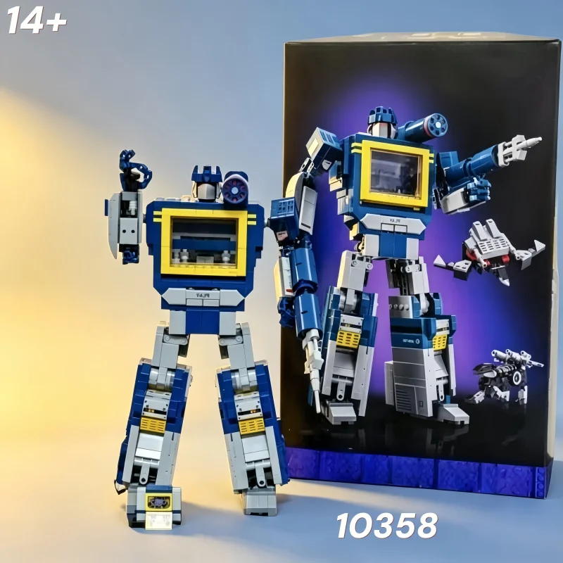 IN STOCK 1505PCS Creative Mecha Robot Building Blocks Set 10358 DIY Assembly Model Bricks Educational Toys For Home Decor
IN STOCK 1505PCS Creative Mecha Robot Building Blocks Set 10358 DIY Assembly Model Bricks Educational Toys For Home Decor