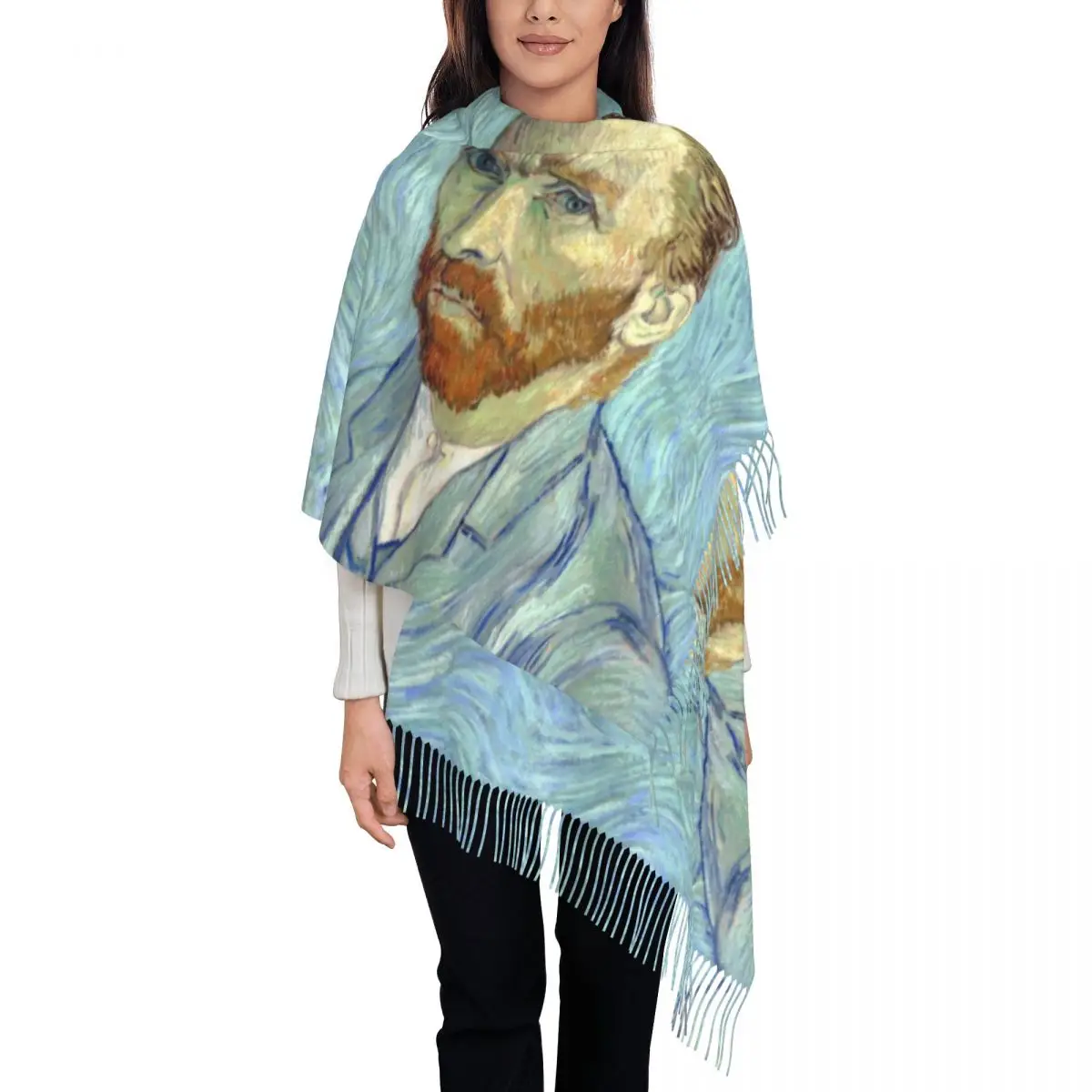 Self-portrait Of Vincent Van Gogh Scarf Wrap Women Long Winter Warm Tassel Shawl Unisex Scarves
Self-portrait Of Vincent Van Gogh Scarf Wrap Women Long Winter Warm Tassel Shawl Unisex Scarves