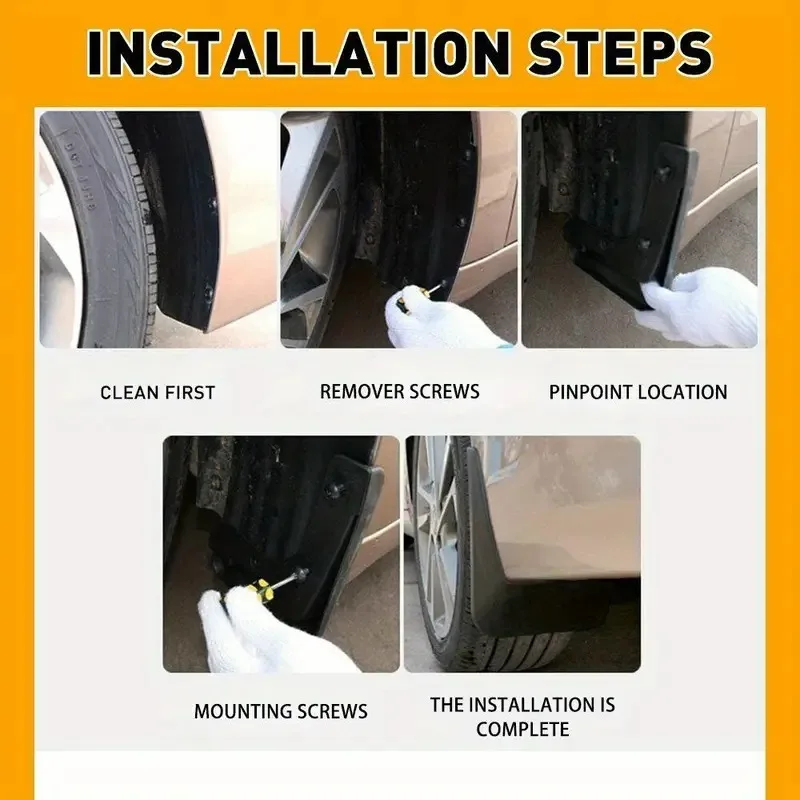 FOR Byd M6 2024 Mud Flaps Splash Guards Car Accessories Black ABS Set of 4 Pieces Fender Mudguard Tire Protection Vehicle Decor
FOR Byd M6 2024 Mud Flaps Splash Guards Car Accessories Black ABS Set of 4 Pieces Fender Mudguard Tire Protection Vehicle Decor