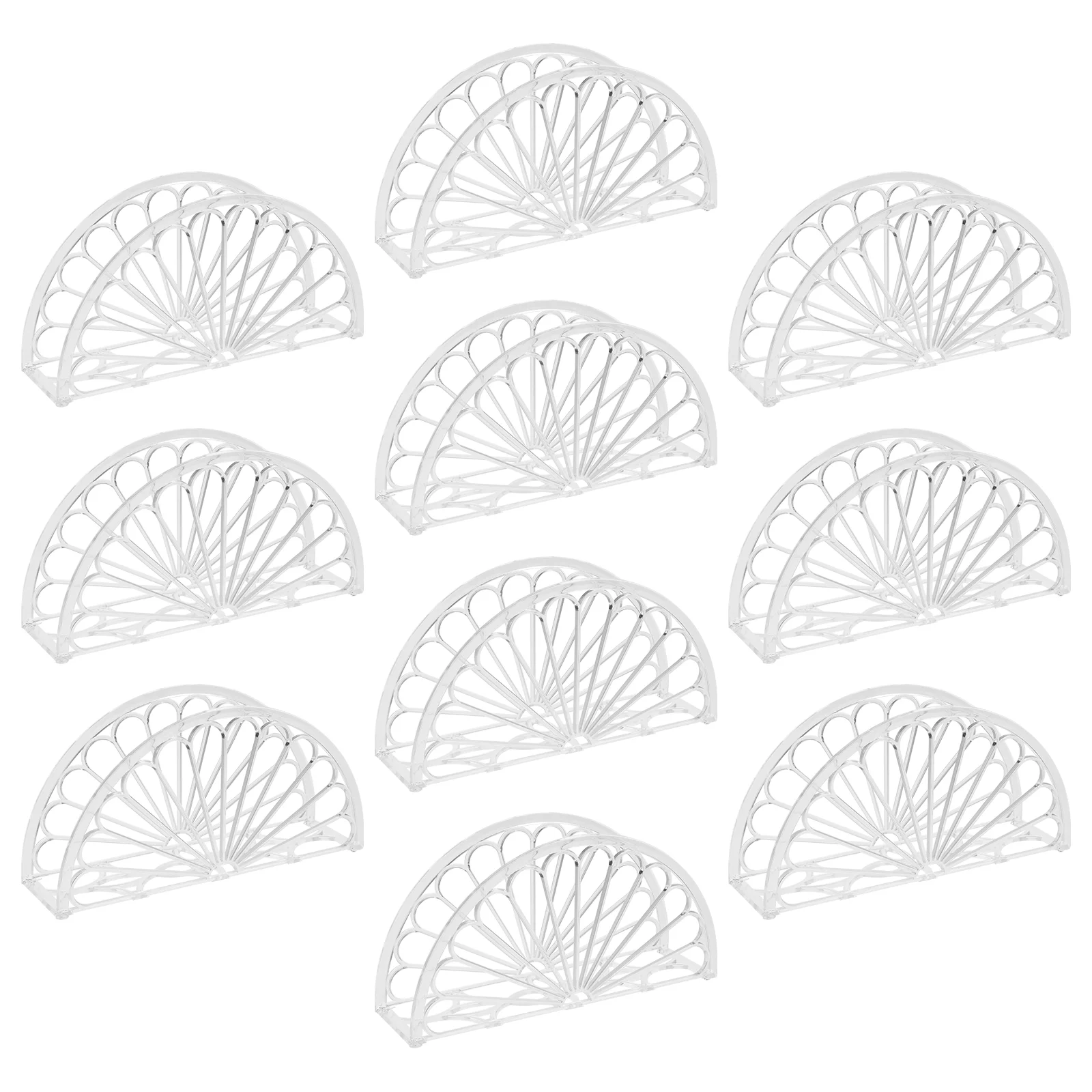 10 Pcs Transparent -shaped Vertical Napkin Holder Paper Towel 10pcs Storage Napkins Holders for Kitchen Tray
10 Pcs Transparent -shaped Vertical Napkin Holder Paper Towel 10pcs Storage Napkins Holders for Kitchen Tray
