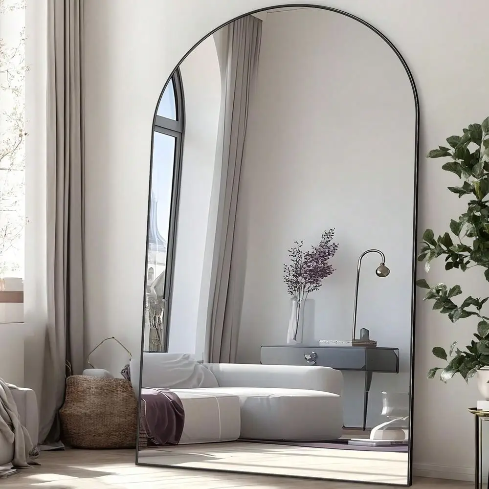 Full Length Mirror Arched Floor Mirror Freestanding Full Body Oversized Floor Free Standing Leaning Hanging Mounted Aluminum Al
Full Length Mirror Arched Floor Mirror Freestanding Full Body Oversized Floor Free Standing Leaning Hanging Mounted Aluminum Al