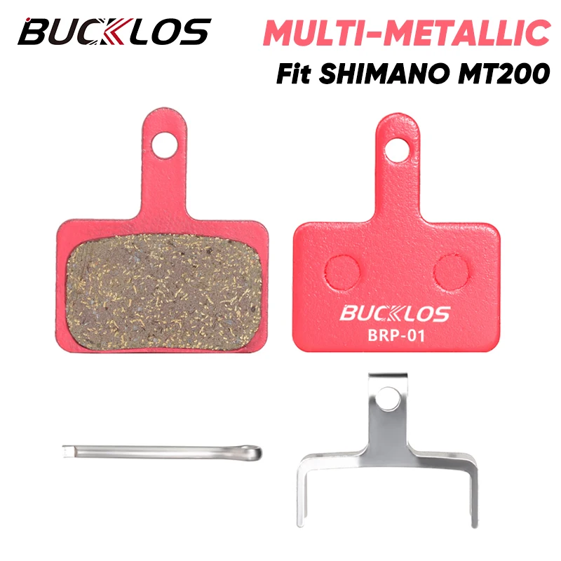BUCKLOS Brake Pads Bicycle Multi-Metallic Disc Brake Pads for SHIMANO MT200 Durable MTB Road Bike Brake Pads Fit B01S B03S B05S
BUCKLOS Brake Pads Bicycle Multi-Metallic Disc Brake Pads for SHIMANO MT200 Durable MTB Road Bike Brake Pads Fit B01S B03S B05S