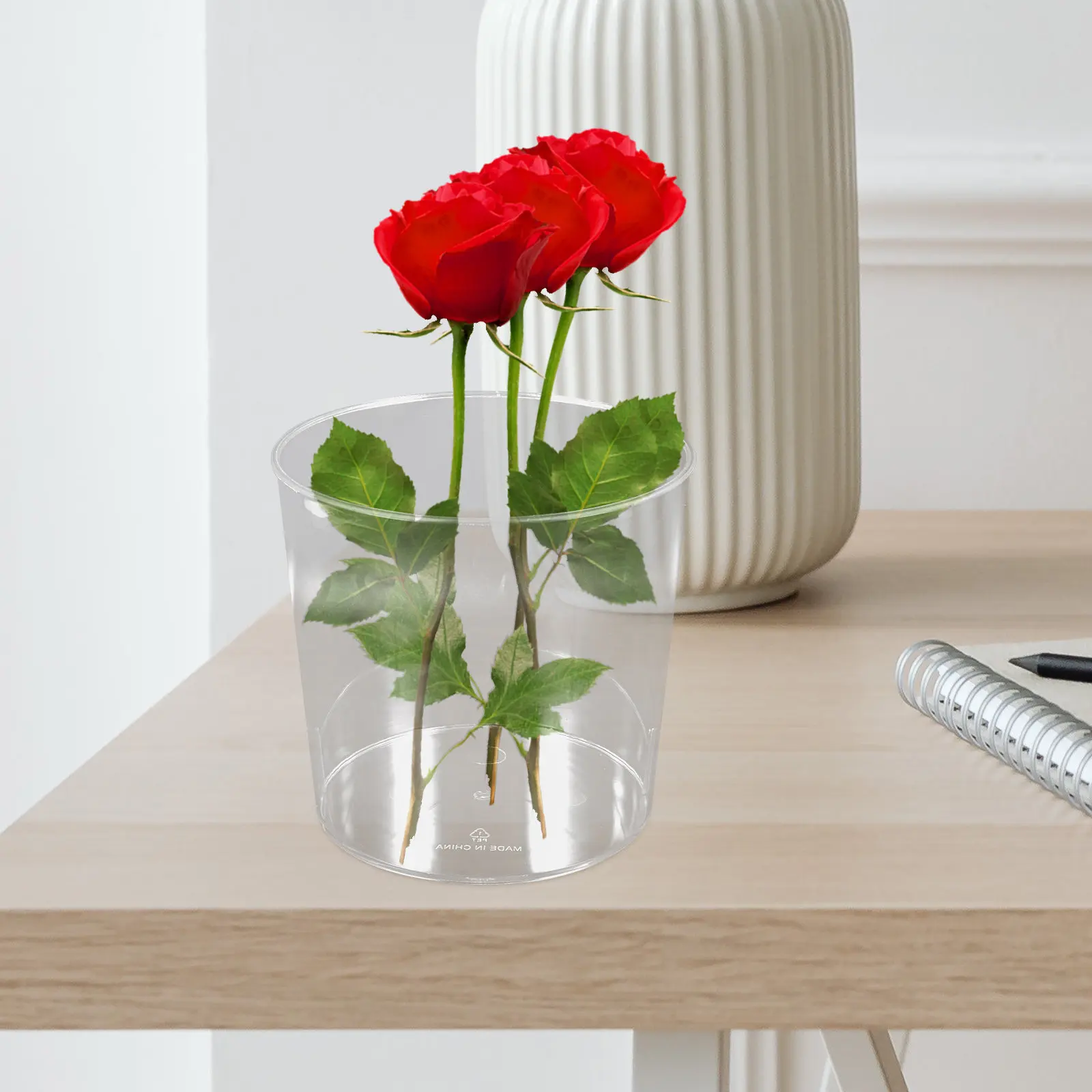 Plastic Transparent Flower Waking Bucket Anti-Fall Desktop Flower Holder Storage Container for Floral Arrangement Decoration
Plastic Transparent Flower Waking Bucket Anti-Fall Desktop Flower Holder Storage Container for Floral Arrangement Decoration