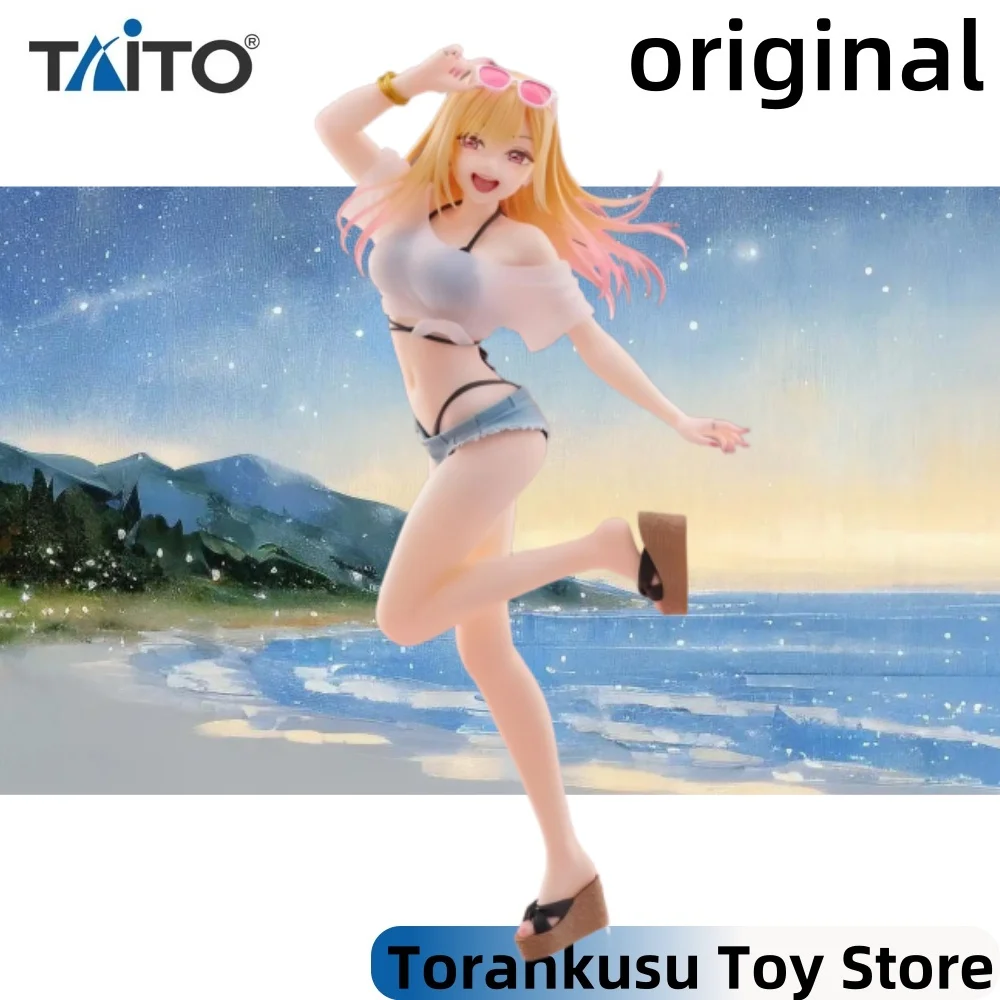TAITO My Dress-Up Darling Anime Kitagawa Marin Coreful Bikini Action Figures Model Figurine Original Figuarts Toys
TAITO My Dress-Up Darling Anime Kitagawa Marin Coreful Bikini Action Figures Model Figurine Original Figuarts Toys