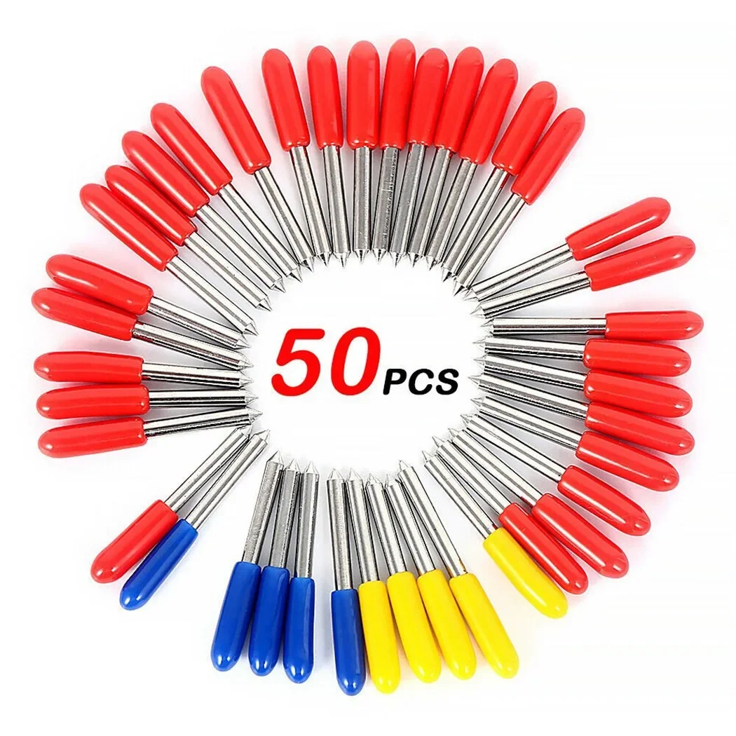 Cut Through Anything with 50Pcs Carbide Blades for Cricut Explore Air 2 Sticker Transfer Paper Fabric and More!
Cut Through Anything with 50Pcs Carbide Blades for Cricut Explore Air 2 Sticker Transfer Paper Fabric and More!