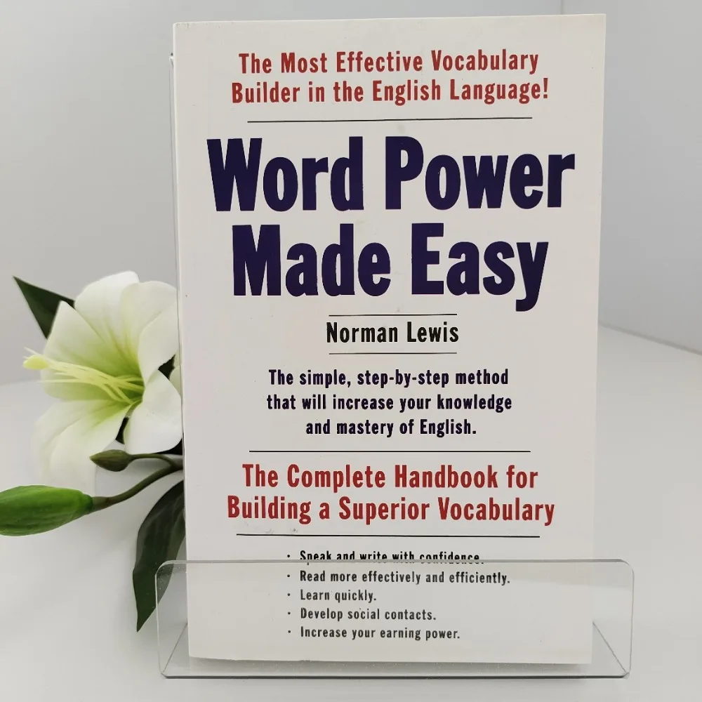 Word Power Made Easy English Book English Vocabulary Learning Language Skill Self Study Educational Reading Book
Word Power Made Easy English Book English Vocabulary Learning Language Skill Self Study Educational Reading Book