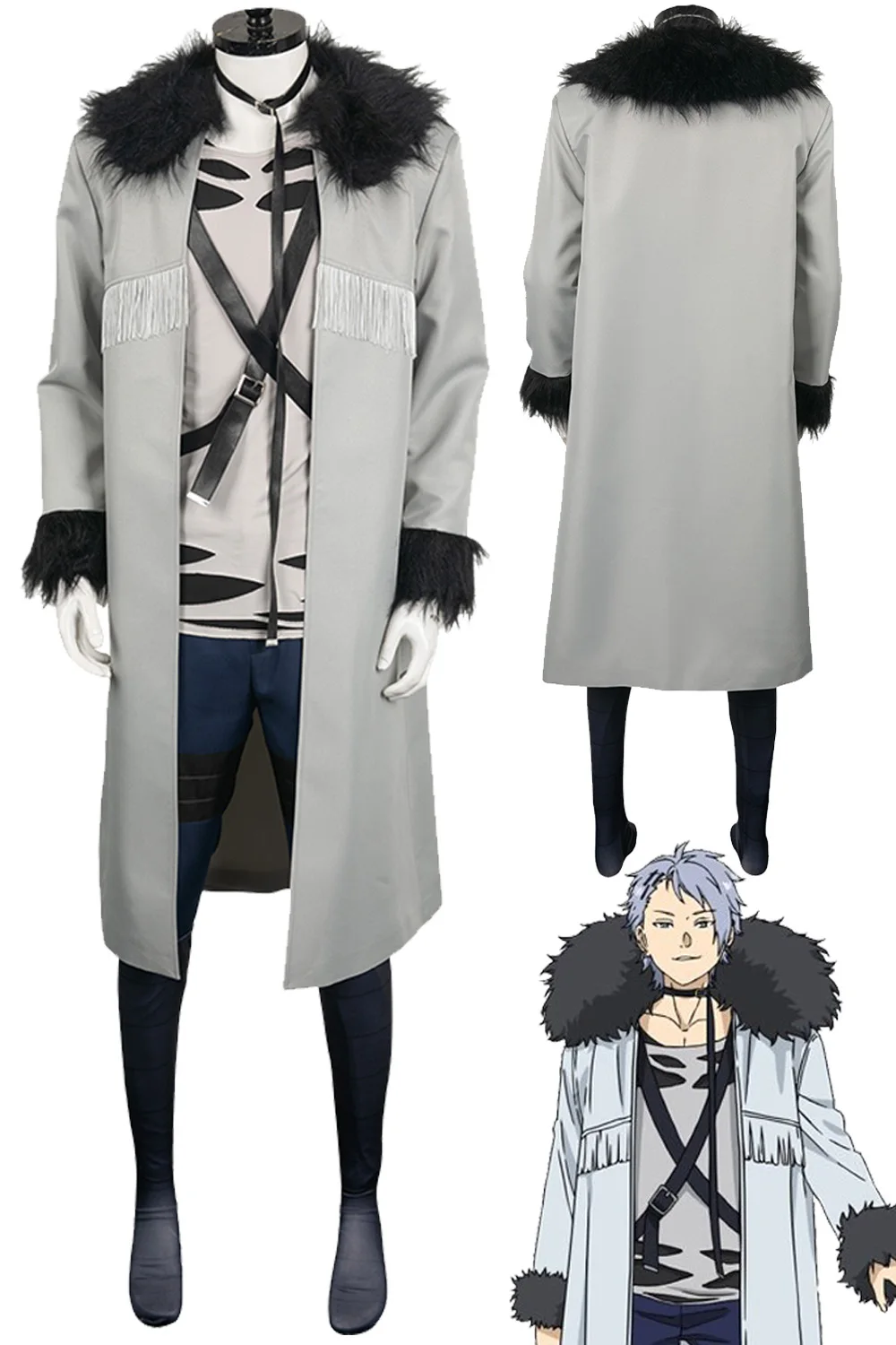 Wirbel Cosplay Fantasy Costume Anime Sousou of Frieren Roleplay Strap Necklace Disguise Belt Outfits Adult Men Halloween Suit
Wirbel Cosplay Fantasy Costume Anime Sousou of Frieren Roleplay Strap Necklace Disguise Belt Outfits Adult Men Halloween Suit