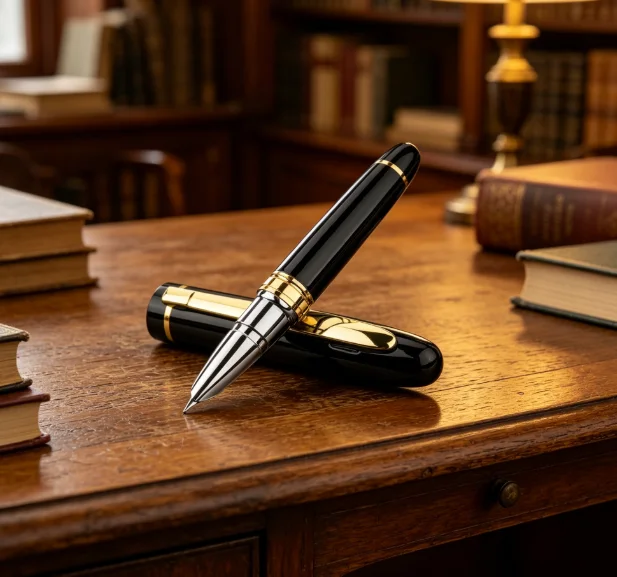 Luxury Black Fountain Pen with Fine Nib for Writing and Journaling, Perfect Gift for Father's Day
Luxury Black Fountain Pen with Fine Nib for Writing and Journaling, Perfect Gift for Father's Day